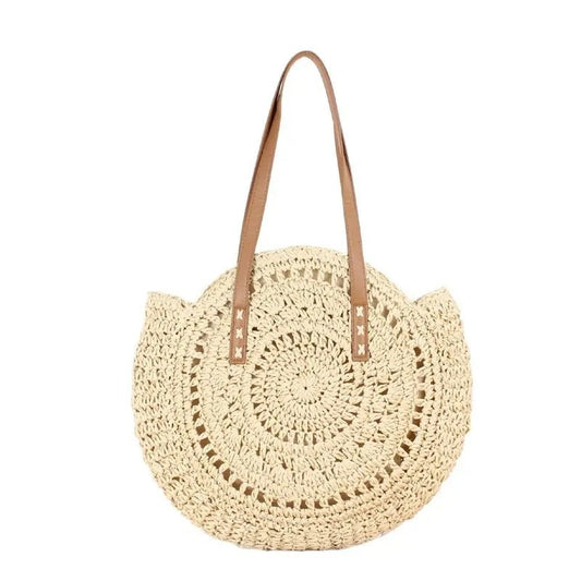 Ainhoa Catalina Bag Tote Rafia Tejida Gran Capacidad – Sienna Noosa