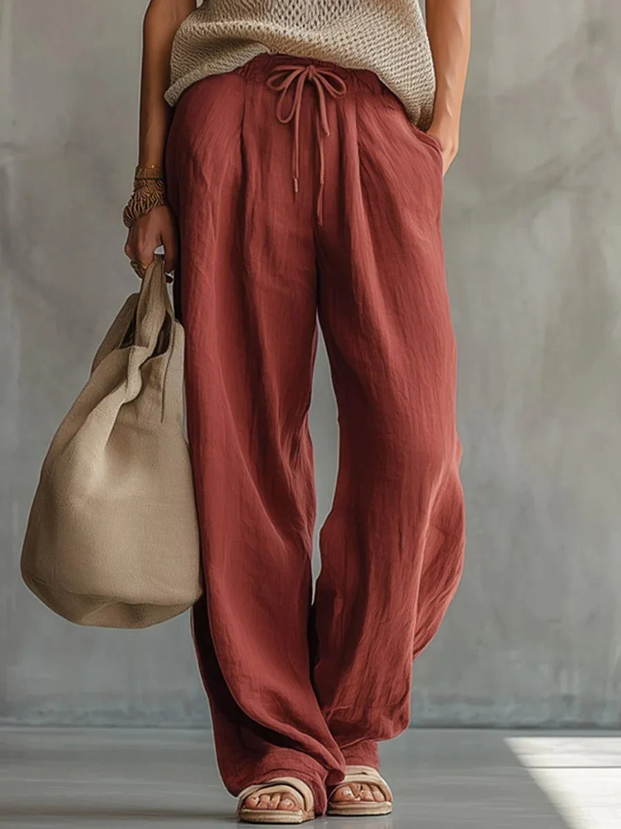 Elvira Candela Set Two-Piece A-line Striped With Trousers Flowing – Sienna Noosa
