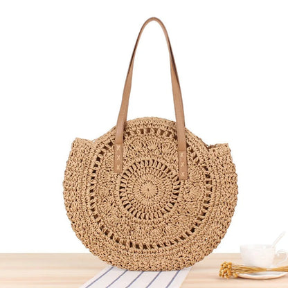 Ainhoa Catalina Bag Tote Rafia Tejida Gran Capacidad – Sienna Noosa