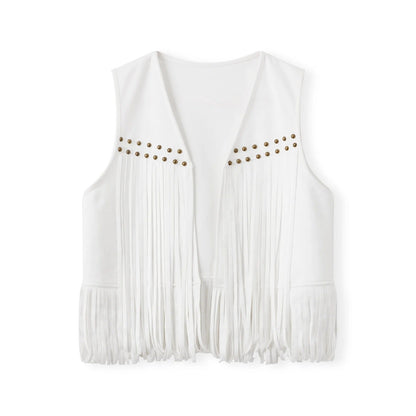 Celia Waistcoat Linen With Embroidered Unico – Sienna Noosa