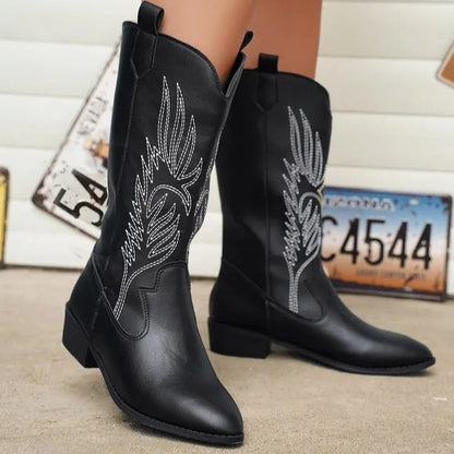 Alma Boots Cowboy Bordadas – Sienna Noosa