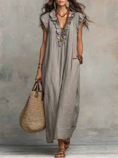 Camelia Jovanne Tidlost Linne Set – Sienna Noosa