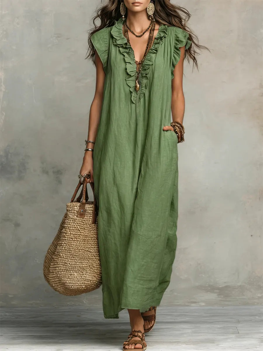 Camelia Jovanne Tidlost Linne Set – Sienna Noosa