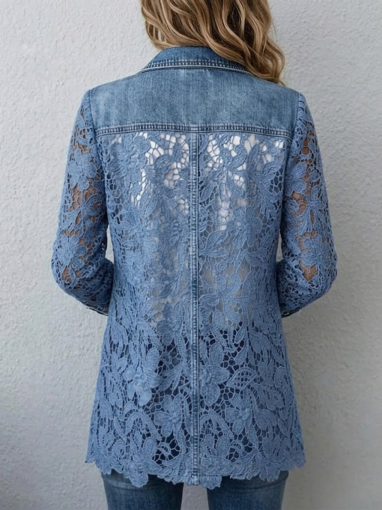 Alicia Americana With Lace Floral – Sienna Noosa