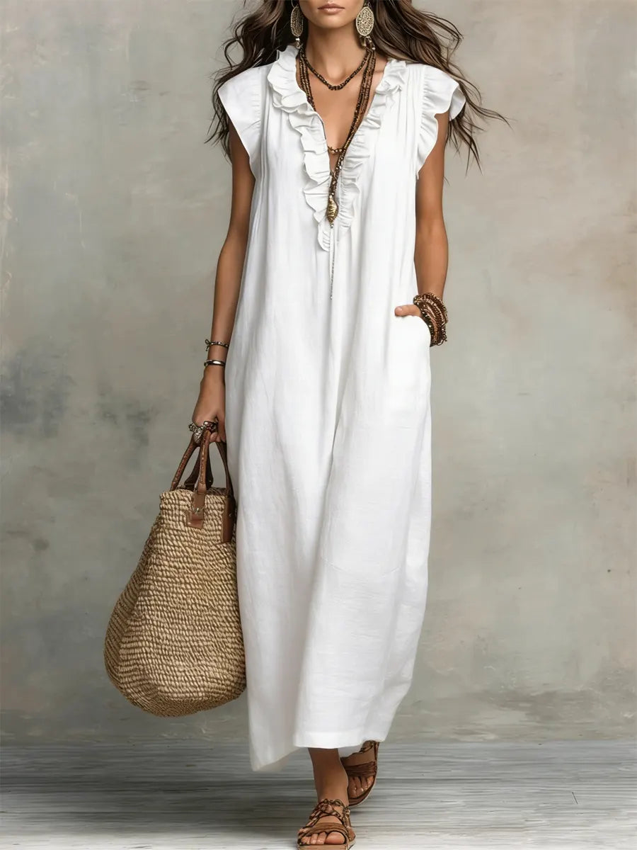 Camelia Jovanne Tidlost Linne Set – Sienna Noosa