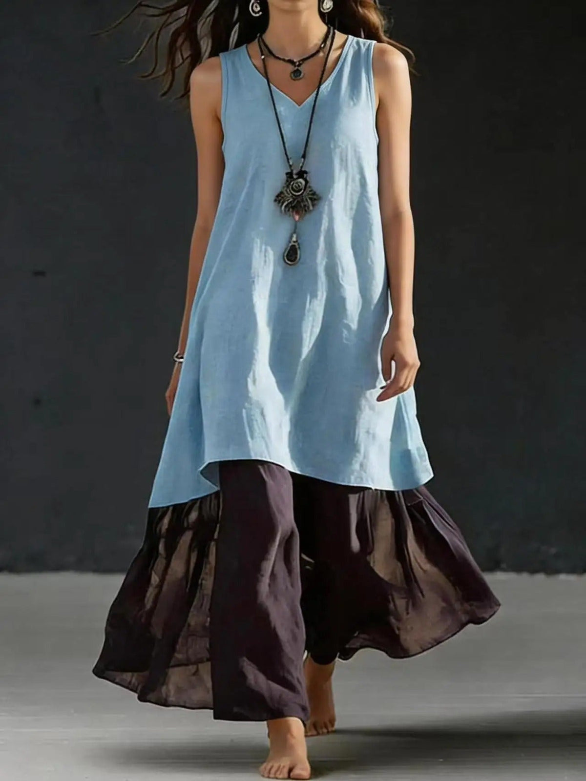 Alba Vera Maxi Dress Colour Block – Sienna Noosa