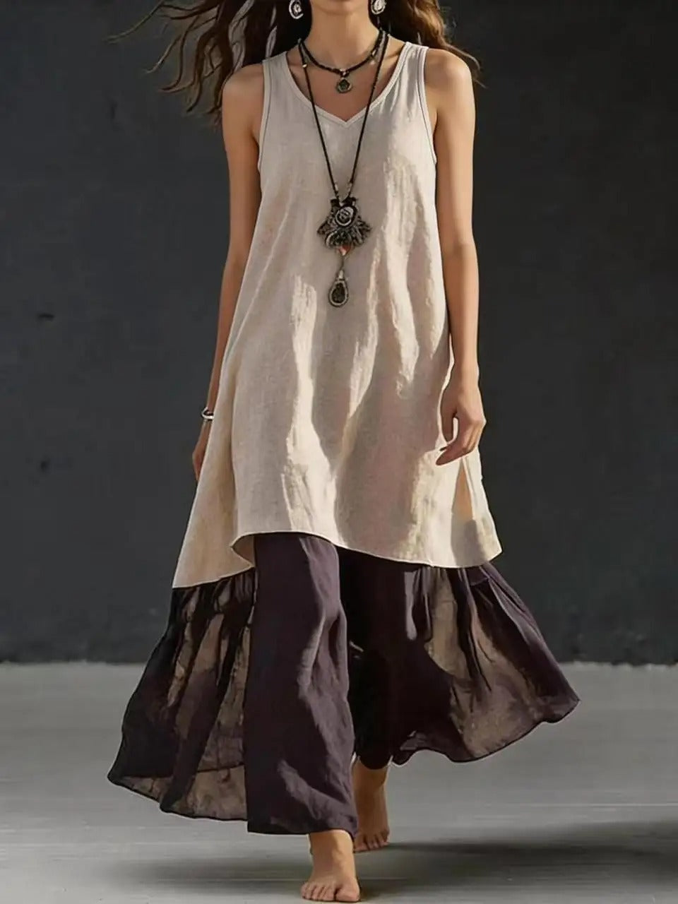 Alba Vera Maxi Dress Colour Block – Sienna Noosa