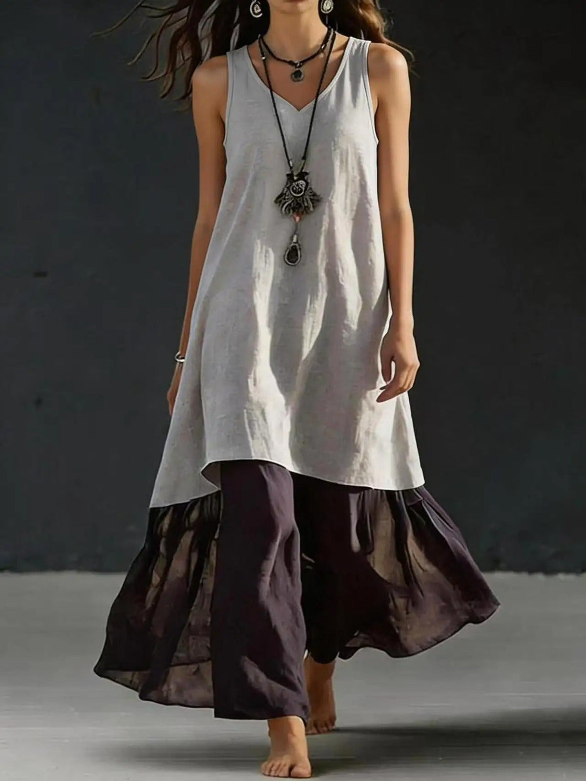 Alba Vera Maxi Dress Colour Block – Sienna Noosa