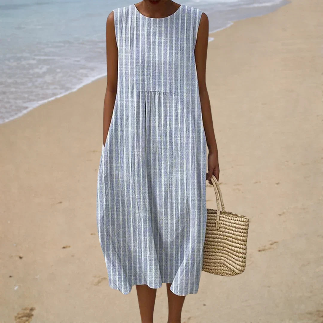 Elegant Flowing Maxi Dress – Sienna Noosa