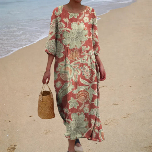 Elegant Flowing Maxi Dress – Sienna Noosa